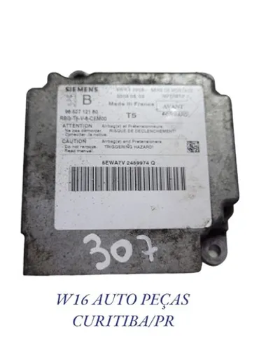 Módulo Airbag Peugeot 307 2008 09 2010 2011 2012  *0 