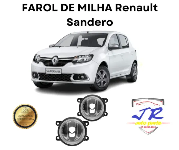 Par Farol Milha Sandero 2017