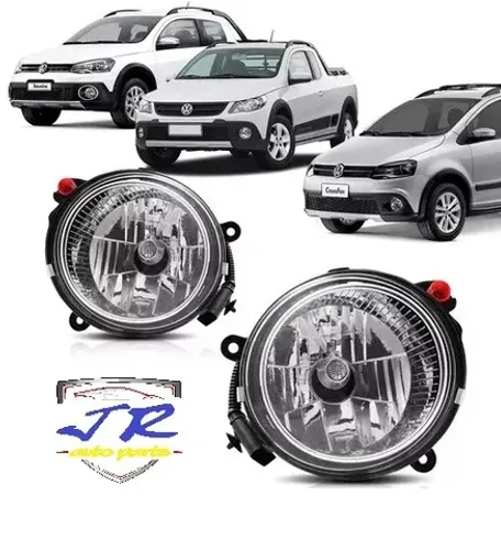 Par Farol Milha Auxiliar Crossfox Spacecross Saveiro Cross Gol Rally Ano 2011 2012 2013 20