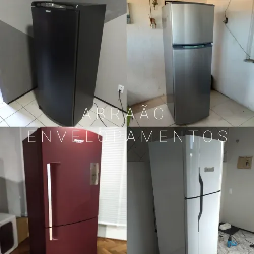 Envelopamento de Geladeiras e Eletrodomésticos.