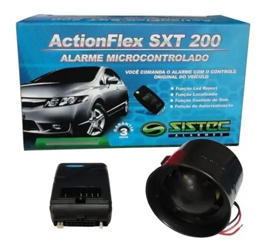 Alarme Sistec Sxt 200 Keyless Para Chave Original Ford Gm Vw