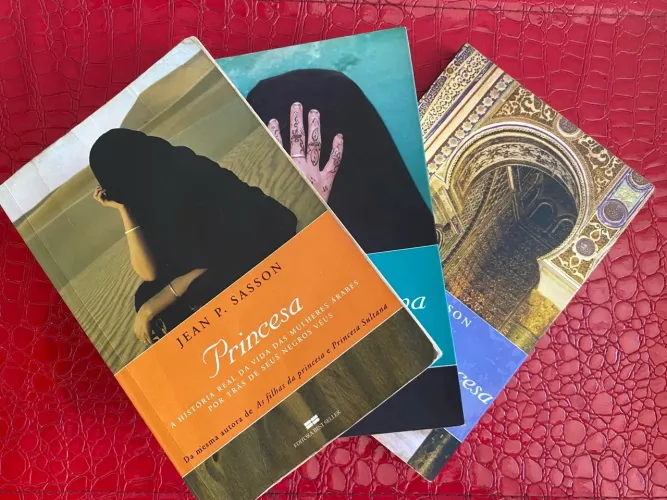 3 livros - Coleção Jean P. Sasson 