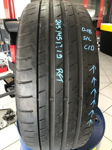 Pneu 245/45r19 Continental Sportcontact3 98w Runflat (usado)