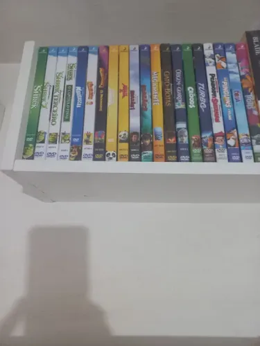 Coleção de DVDs de Filmes Infantis - Shrek, Madagascar, Kung Fu Panda e muito mais!