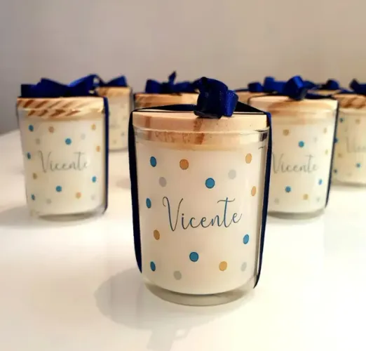 PROMOÇÃO - velas aromáticas personalizadas