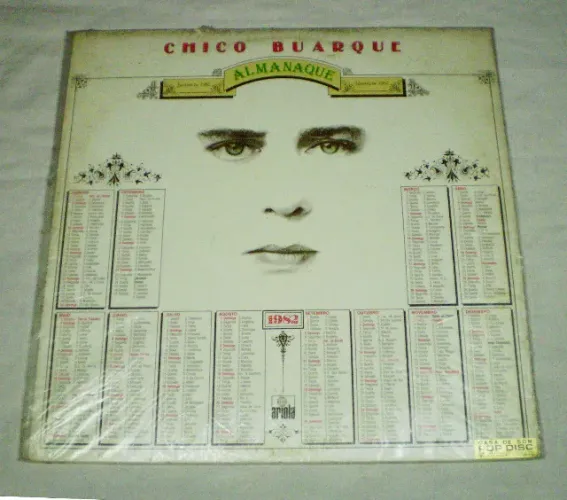 Disco de vinil antigo de Chico Buarque. - Cód. 586 -