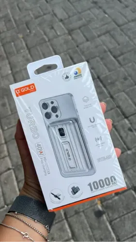 Carregador Portátil Turbo 40W 10000 mAh O'Gold