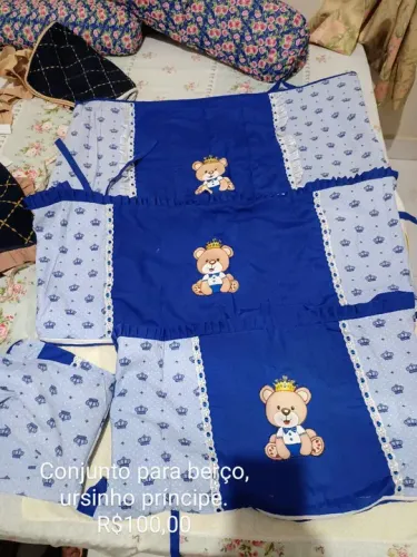 Conjunto para Berço Ursinho Príncipe