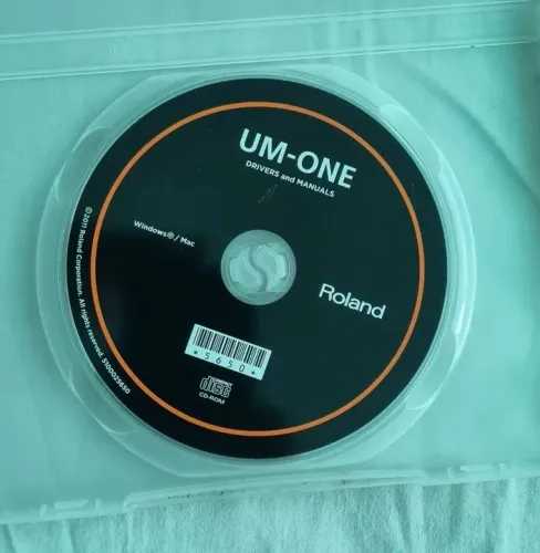 Placa de áudio usb com mid roland 