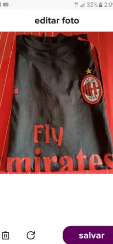 Camiseta AC Milan Fly Emirates