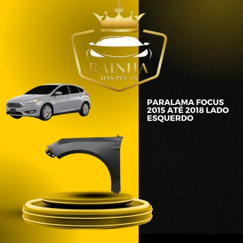 Paralama Focus 2015 até 2018 Lado Esquerdo