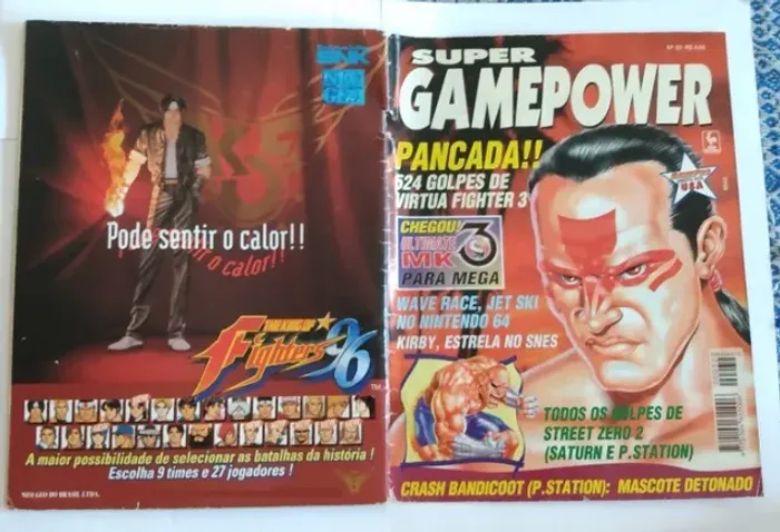 Revista Super Gamepower Ano 3 Nº 32 Detonado Crash Bandicoot