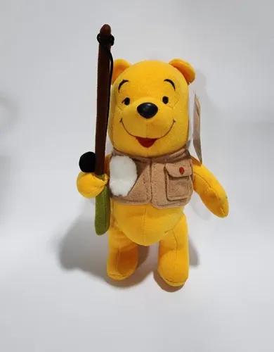 Pelúcia Ursinho Pooh - Pescador (C/ Etiqueta)