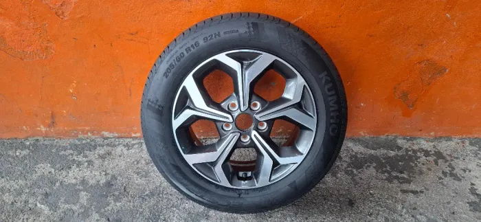 Estepe Aro 16 Original Kia Cerato + Pneu Kumho 205 x 60 Ecsta_Aceito Cartão