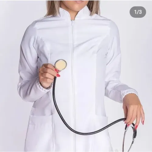 Jaleco profissional enfermagem medicina