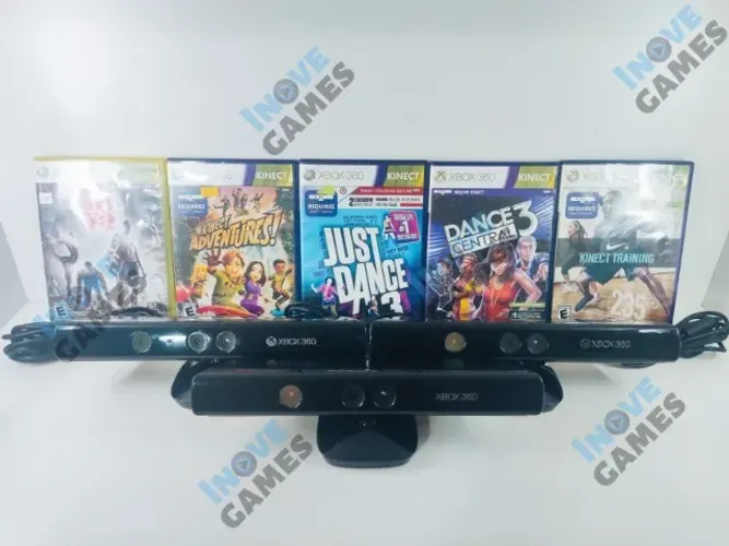 Kinect Xbox 360 + 1 Jogo de Brinde | Aceito Cartão!!!