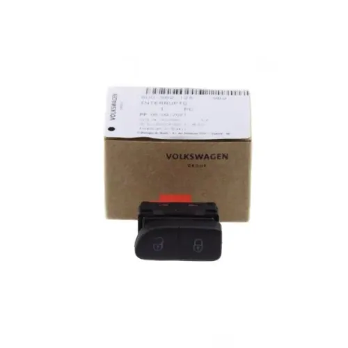 Botão Interruptor de Trava Elétrica de Porta VW 5U09621259B9