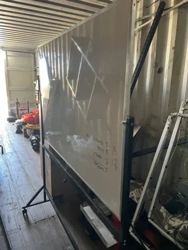 Quadro branco móvel para escritório