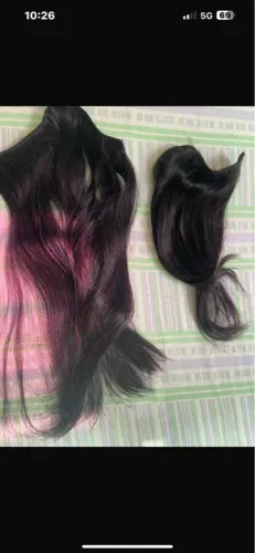 Mega Hair Preto na tela  