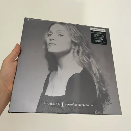 LP Veronica Electronica - Madonna - (Vinil prateado com litografia exclusiva) Lacrado