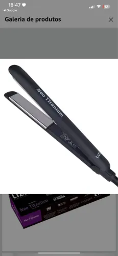 Prancha lizze 380 graus