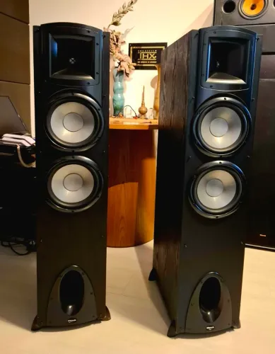CAIXAS TORRE KLIPSCH SYNERGY F30 2x8"  150 A 600W 35Hz 8ohms 97.5dB 2x 8"woofers