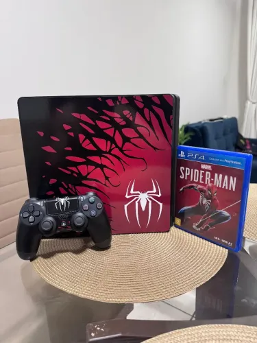 PS4 slim com jogos personalizado