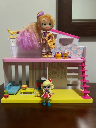 kit shopkins casa feliz boneca pan cake