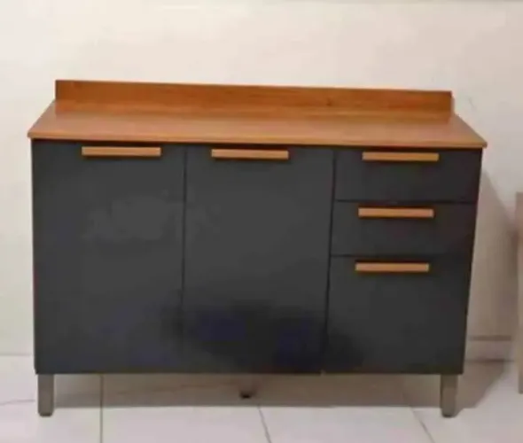 Balcão cozinha New Valência - Frete grátis alguns bairros