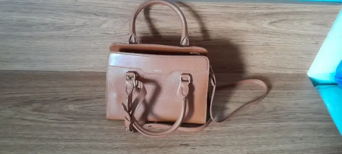 Nova Original Bolsa arezzo de couro marrom