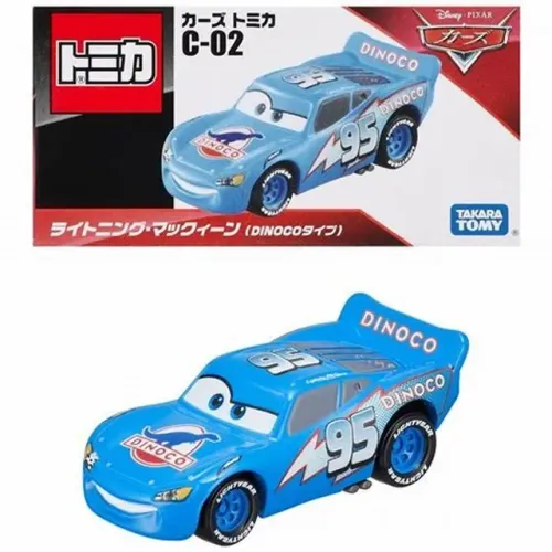 Carros Disney Relâmpago Mcqueen Dinoco Versão Japonesa Takara Tomy