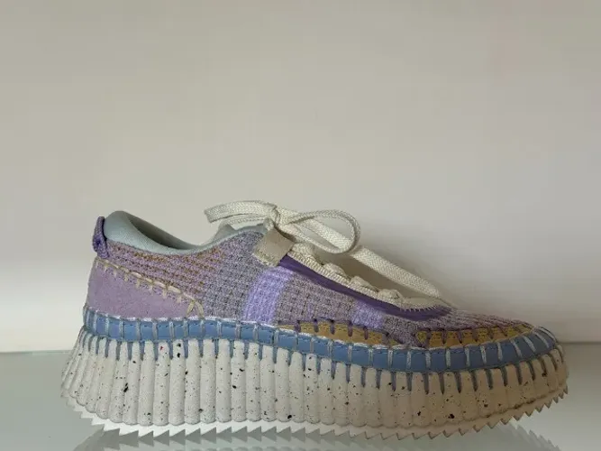 Tênis importado - Chloé Nama na cor lavanda - Tamanho: 36 EU 