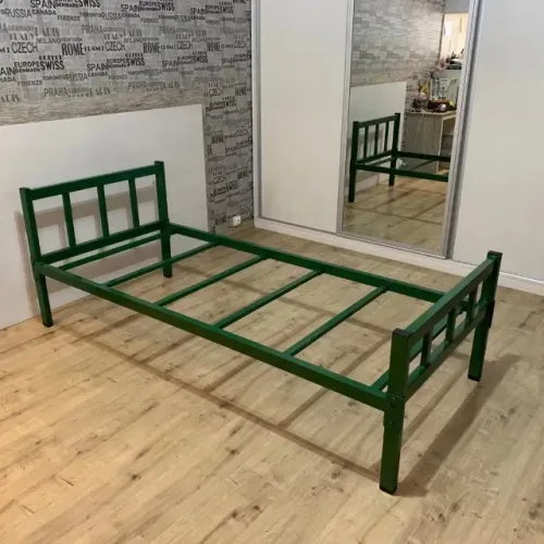 Cama Solteiro Desmontável em Aço Modelo Maki