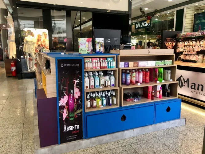 Quiosque 3x3 podendo ficar 2x3