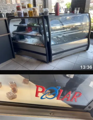 Balcão para cafeteria 