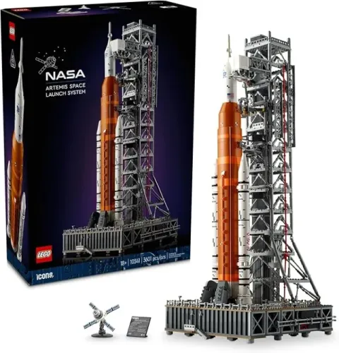 LEGO Icons Sistema de Espacial de Artemis da NASA 10341
