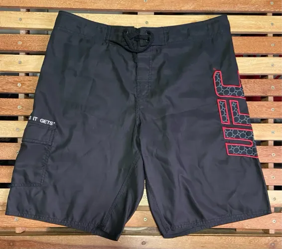 Bermuda Preta UFC Tamanho 46