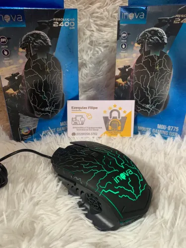 Mouse Gamer Inova Novo Imperdível!!!