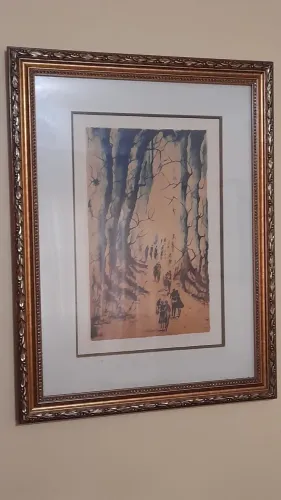 Quadro Decorativo - Cena Florestal