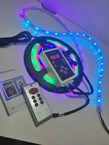 Fita Led Digital Rgb 133 Efeito C/controle+fonte de 12 volts