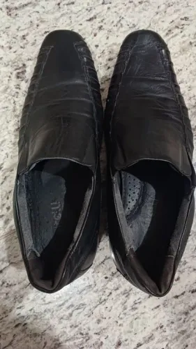 Sapato social em couro legítimo