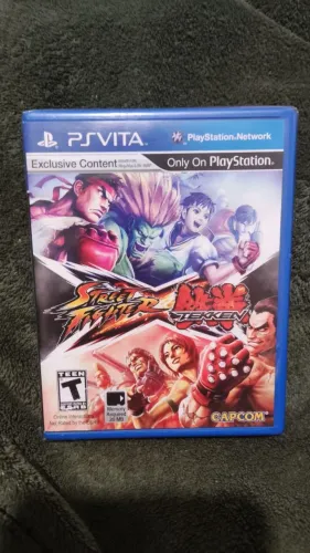 Street Fighter X Tekken - PS Vita - Ótimo estado