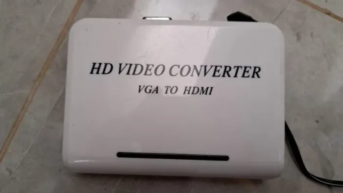 Conversor Adaptador VGA para HDMI Full HD Com Áudio