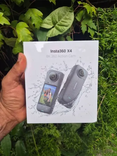 Câmera Insta360 X4 nova, lacrada na caixa + brinde 