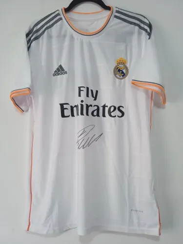 Camisa Real Madrid Campeão Champions League 13 / 14 #7 Ronaldo Autografada Certificada