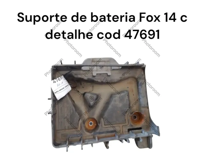 Suporte de bateria Fox 14 c detalhe cod 47691