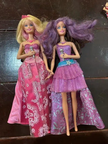 Bonecas Barbie - A Princesa & a Pop Star 