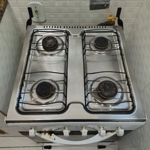 Fogão Esmaltec Veneza | 4 Bocas | Manual | Gás de Rua