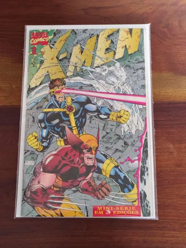 X-Men # 1 Editora Abril c/ Capa Pôster de Jim Lee