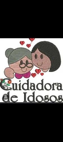 Cuidadora de idosos e acompanhante hospitalar